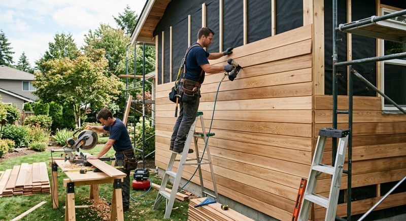Barn Siding Installation in Charlestown, NH