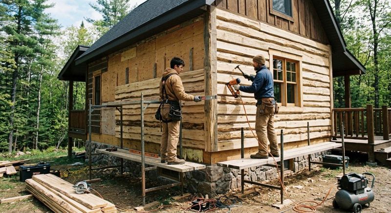 Barn Siding Installation in North Sutton, NH