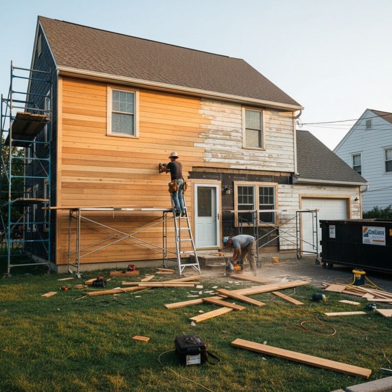 Barn Siding Replacement in North Hartland, VT