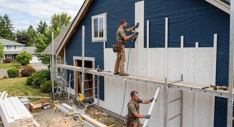 Batten Siding Installation in Grafton, NH