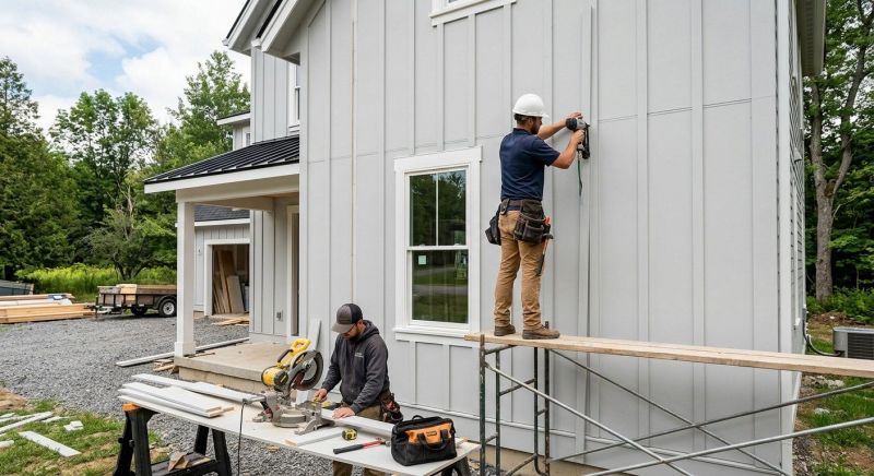 Batten Siding Installation in Hillsborough, NH