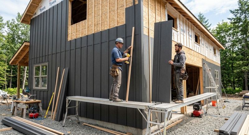 Batten Siding Installation in Springfield, NH