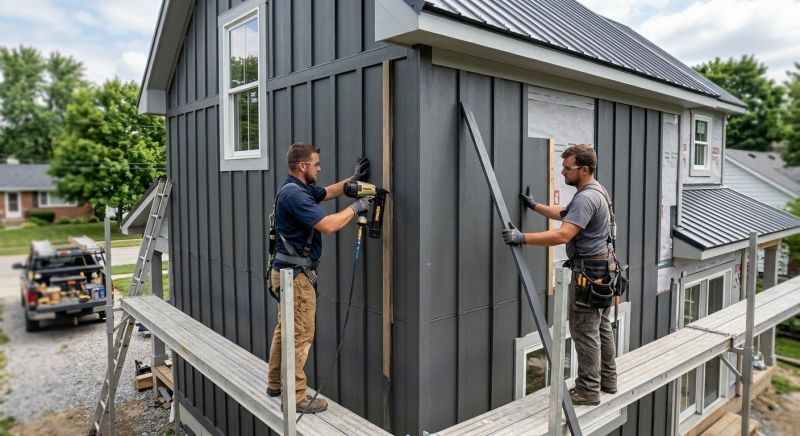 Batten Siding Installation in West Lebanon, NH