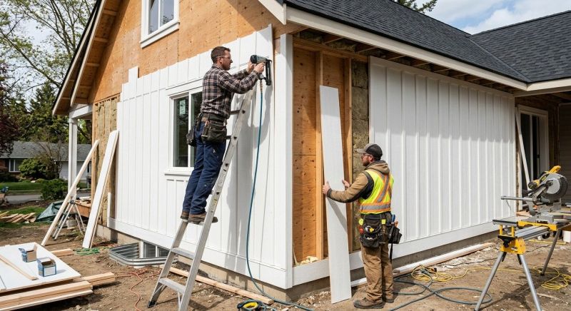Board And Batten Installation in Springfield, NH