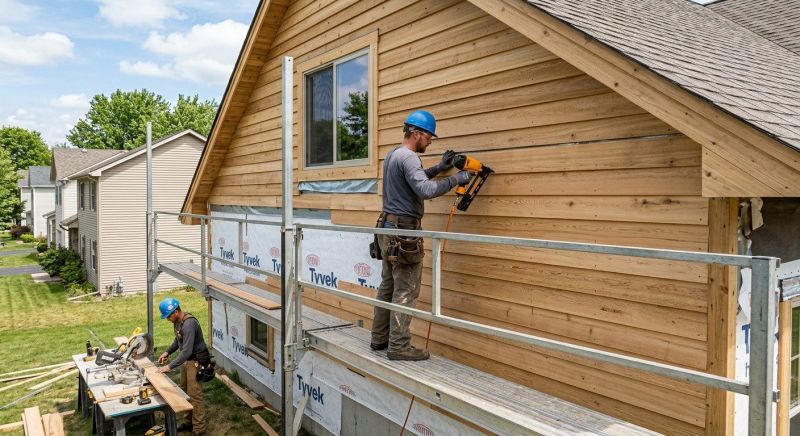 Cedar Siding Installation in Cornish, NH