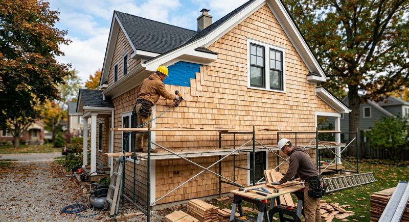 Cedar Siding Installation in Enfield, NH