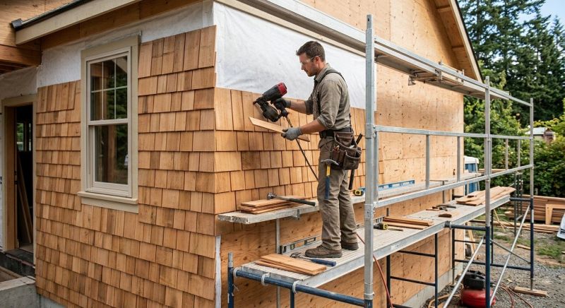 Cedar Siding Installation in Sunapee, NH