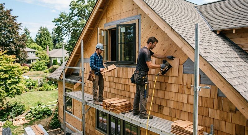 Cedar Siding Installation in Newbury, NH