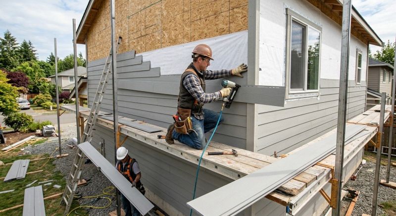 Cement Siding Installation in Grafton County, NH