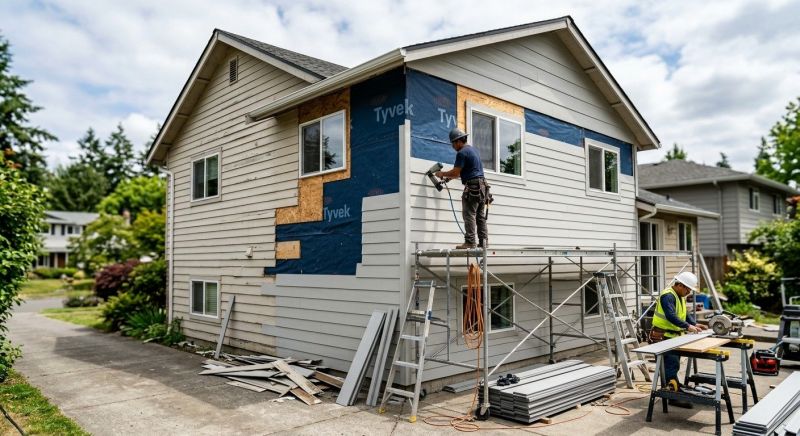Cement Siding Installation in Newbury, NH