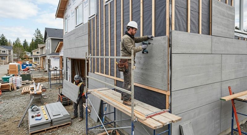 Cement Siding Installation in White River Junction, VT