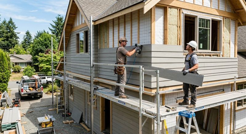 Cement Siding Replacement in Hillsborough, NH