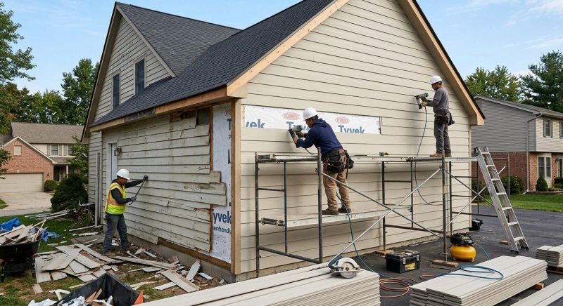 Cement Siding Replacement in Hillsborough, NH