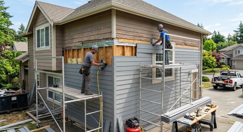 Cement Siding Replacement in Hillsborough, NH
