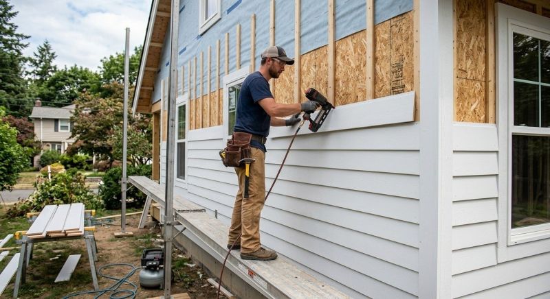 Clapboard Siding Installation in Sunapee, NH