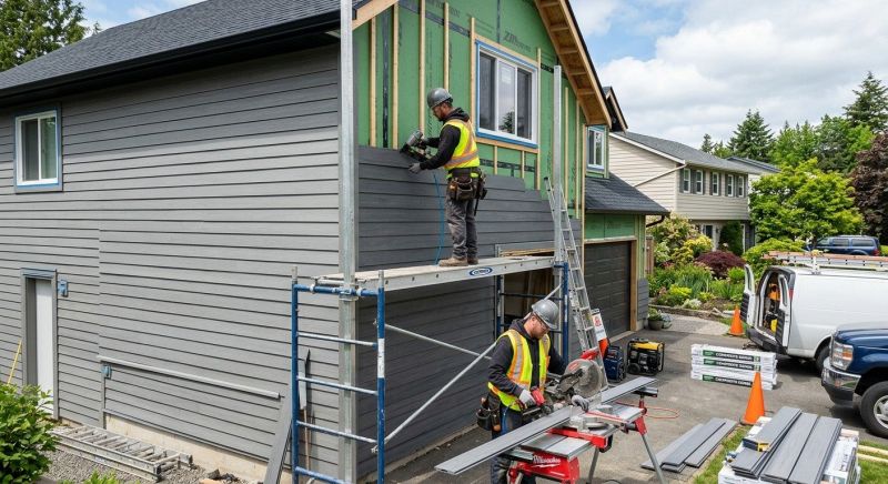 Composite Siding Installation in Bellows Falls, VT