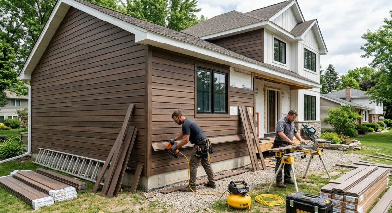 Composite Siding Installation in Enfield, NH
