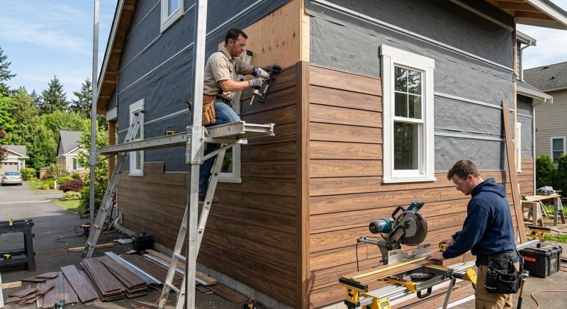 Engineered Siding Installation in Hartland, VT