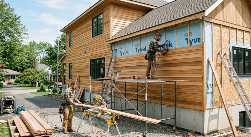 Engineered Siding Installation in Lebanon, NH