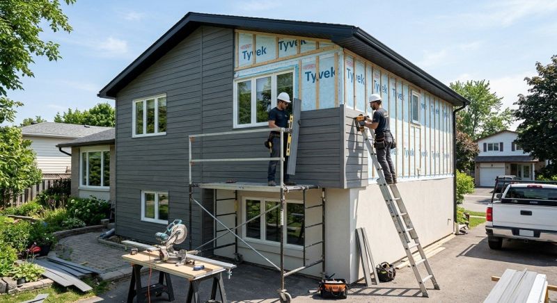 Engineered Siding Installation in Springfield, NH