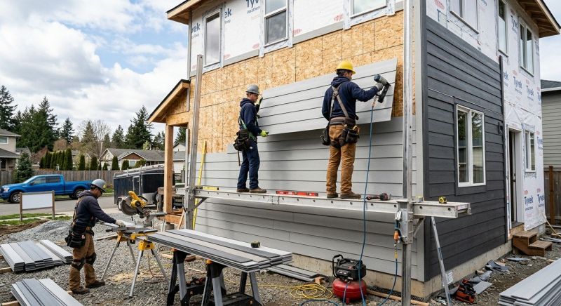 Fiber Cement Installation in Newbury, NH