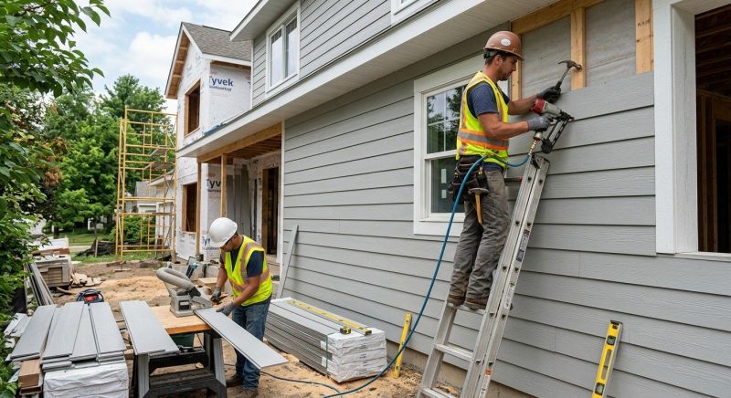 Fiber Siding Installation in Canaan, NH