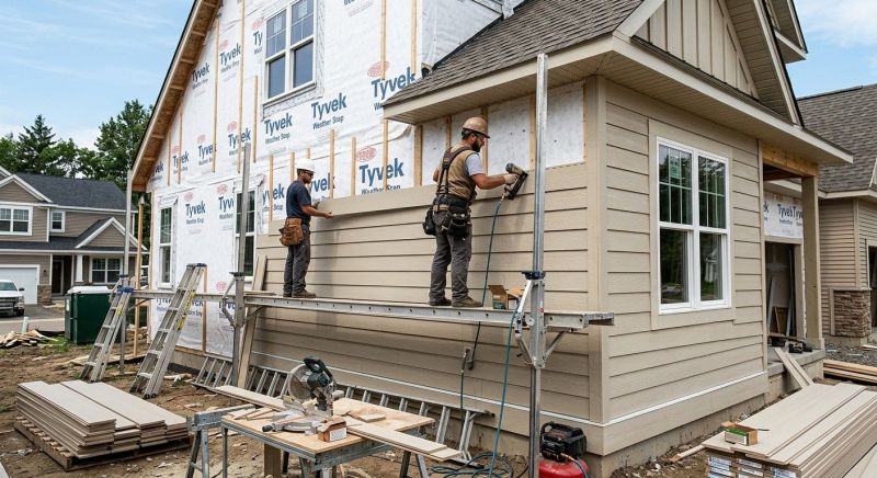 Fiber Siding Installation in Charlestown, NH