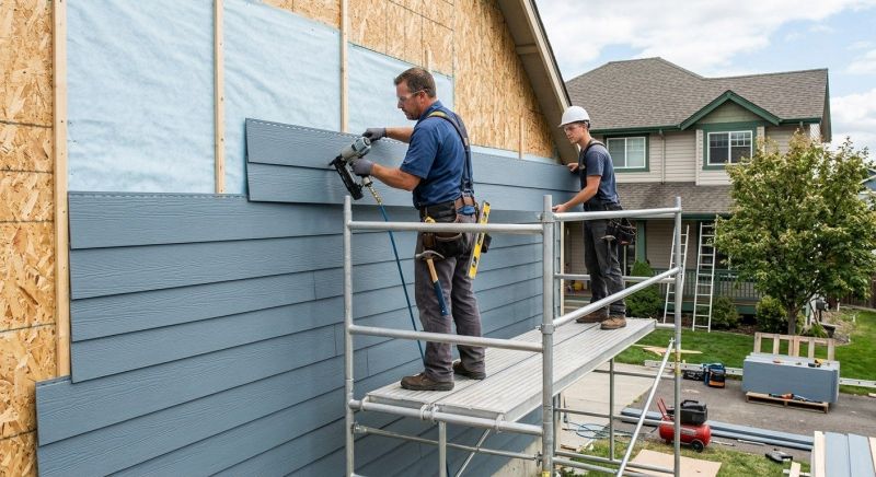 Fiber Siding Installation in Enfield, NH