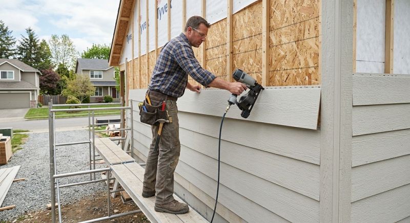 Fiber Siding Installation in Newport, NH
