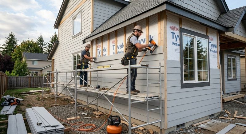 Fiber Siding Installation in Springfield, NH
