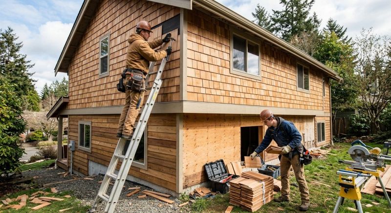 Hardwood Siding Installation in Cornish, NH