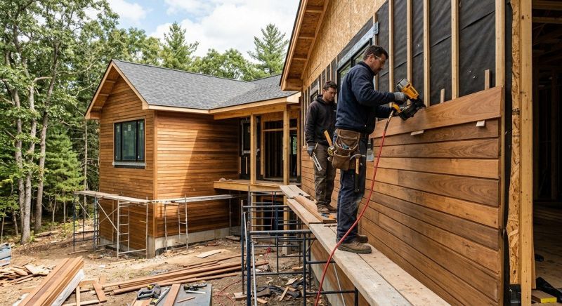 Hardwood Siding Installation in Grantham, NH