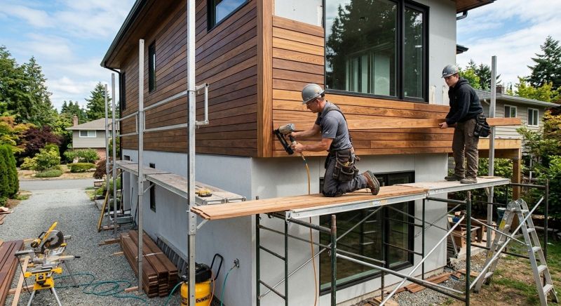 Hardwood Siding Installation in Sullivan County, NH