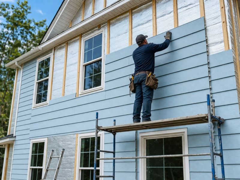 Insulated Siding Installation in Claremont, NH