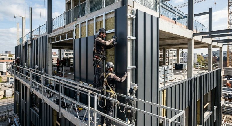 Metal Cladding Installation in Sunapee, NH