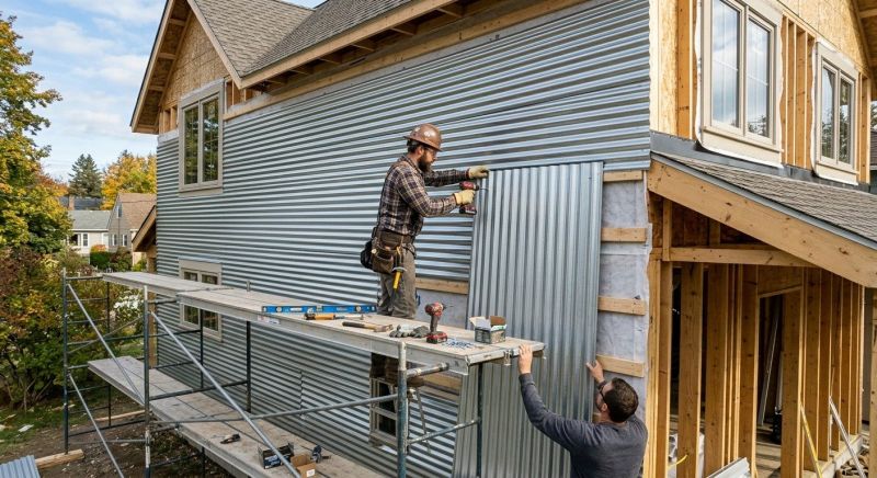 Metal Siding Installation in Brownsville, VT