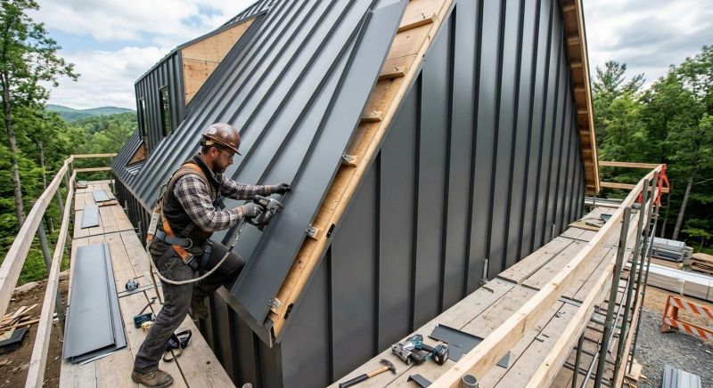 Metal Siding Installation in Claremont, NH