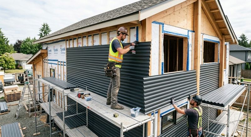 Metal Siding Installation in North Hartland, VT