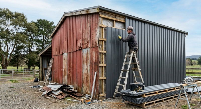 Metal Siding Replacement in Grafton County, NH