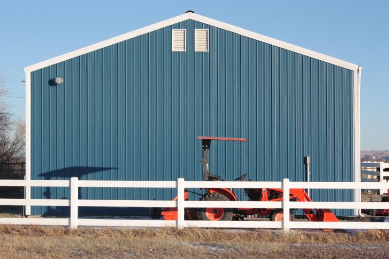 Pole Barn Siding Installation in Sunapee, NH
