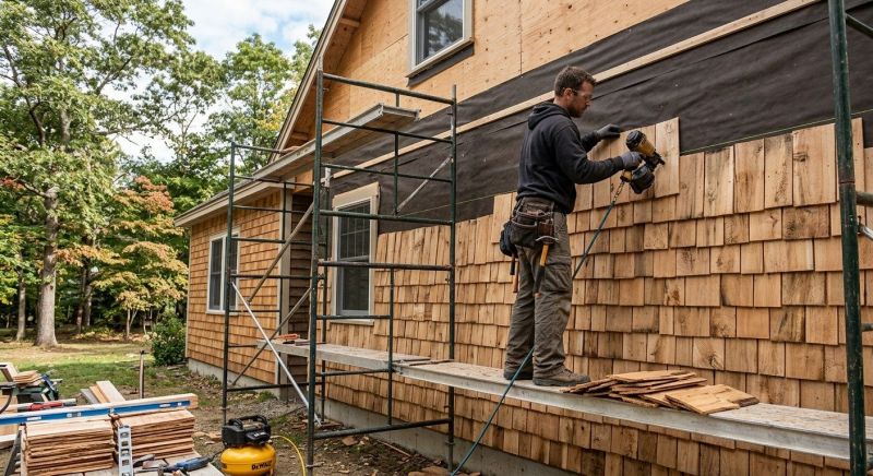 Shake Siding Installation in Sunapee, NH