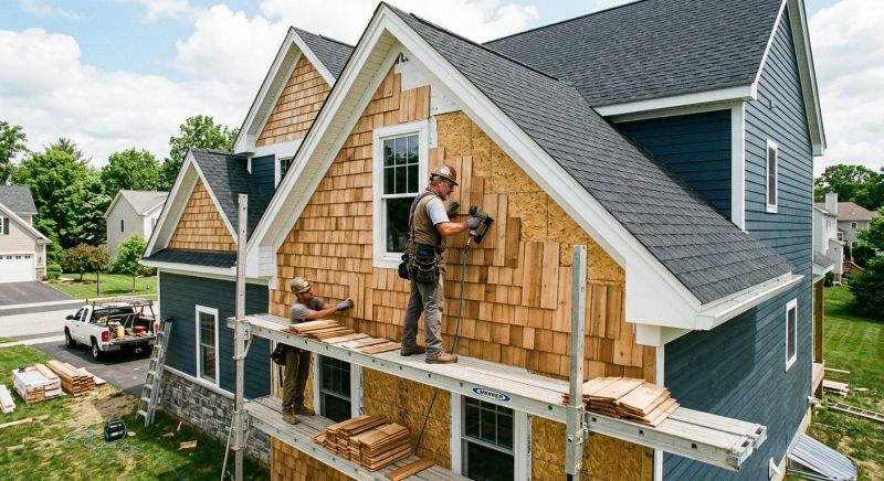 Shake Siding Installation in Sunapee, NH