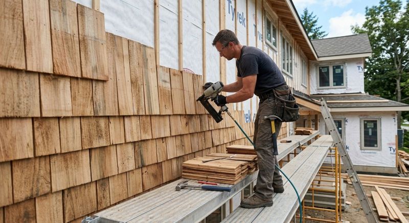 Shake Siding Installation in White River Junction, VT