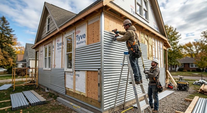 Sheet Metal Siding Replacement in Sunapee, NH