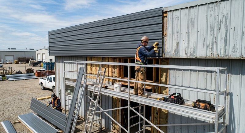 Sheet Metal Siding Replacement in Sunapee, NH