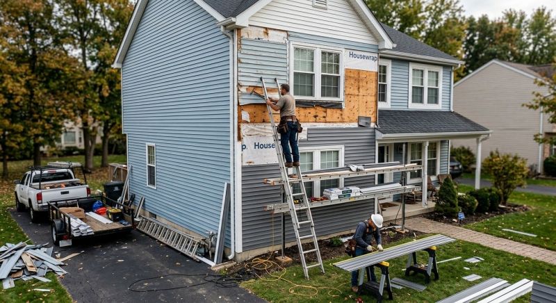 Siding Replacement in Springfield, VT