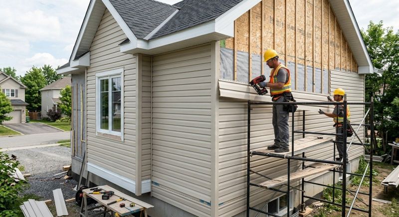 Synthetic Siding Installation in Sunapee, NH