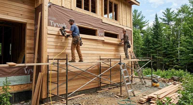 Wood Siding Installation in Hartland, VT