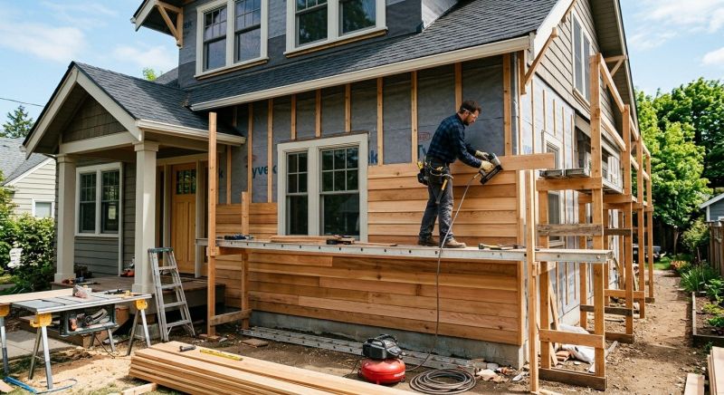 Wood Siding Replacement in Charlestown, NH