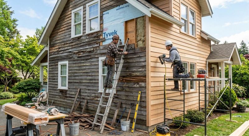 Wood Siding Replacement in Newbury, NH